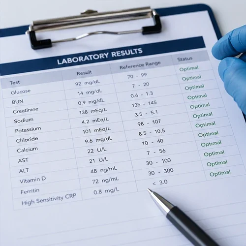 Chronic Pain Phoenix AZ Labratory Results
